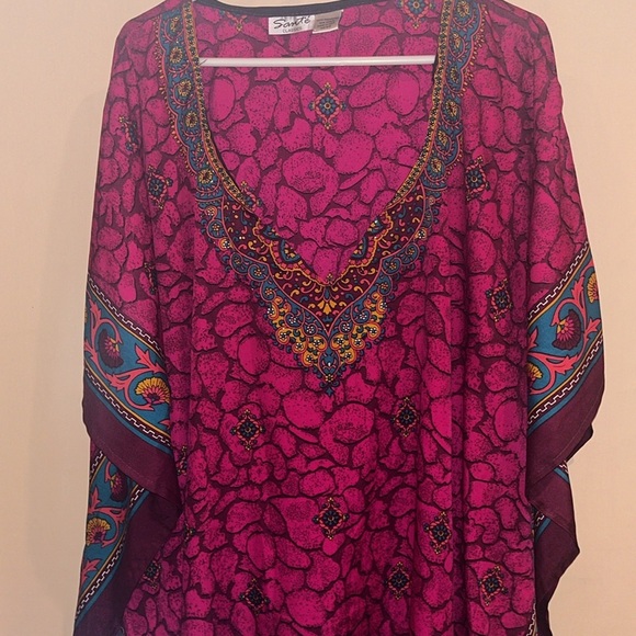 Sante classics woman’s kaftan in beautiful colors. One size - Picture 2 of 9
